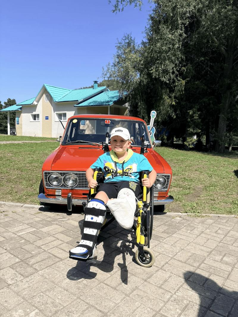 Помогаем Диме пройти реабилитацию